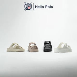 Hello Polo รองเท้าแตะ รองเท้าแบบสวม แฟชั่น ทรงมินิมอล พื้นนุ่ม วัสดุ EVA น้ำหนักเบา กันลื่น HP8051
