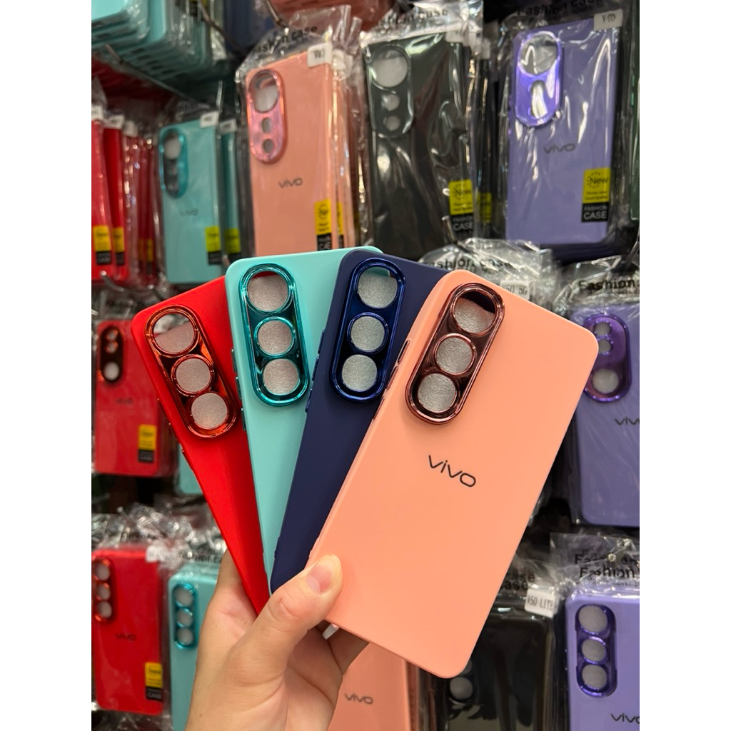 เคสซิลิโคนใช้สำหรับVivoรุ่นV50lite/V50/V60/V60lite/V70/V70FE/Y04/Y29S/Y29/Y39/Y05