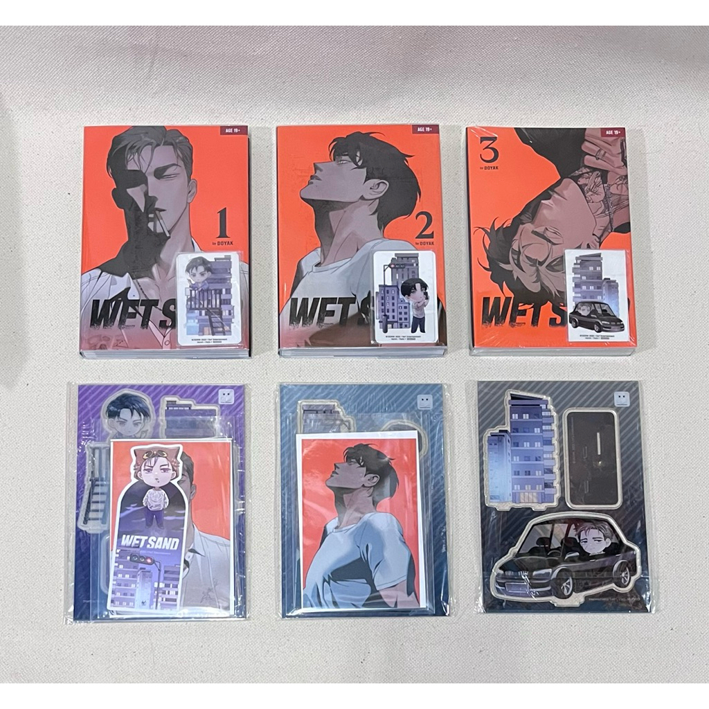 [พร้อมส่ง] Wet Sand เล่ม1 2 3 รอบจอง + การ์ด That's y