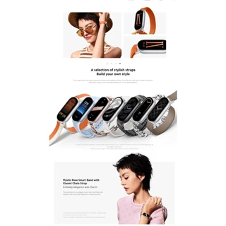 XIAOMI Smart Band 10/Band 9 นาฬิกาสมาร์ทวอทช์ การวัดออกซิเจนในเลือด หน้าจอขนาด 1.62 นิ้ว 60Hz AMOLED