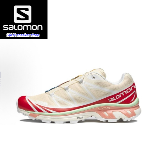 SALOMON Salomon XT-6 Low cut Pink Orangeของแท้ 100%