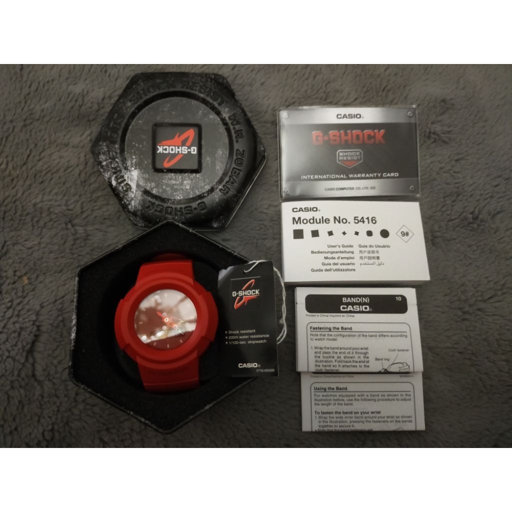 GShock รุ่น Aw-500BB-4