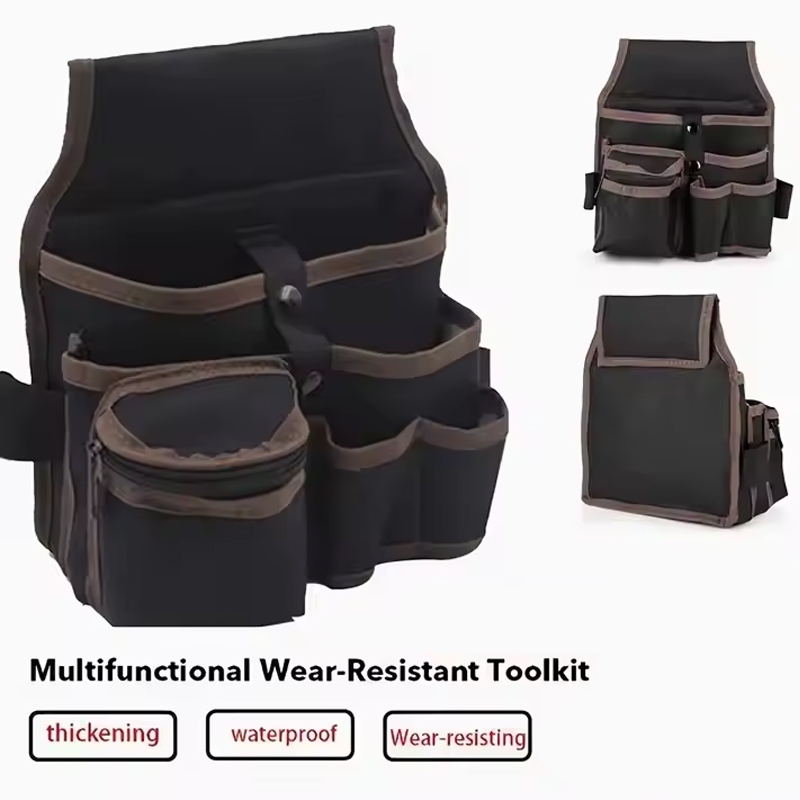 🔶Hot🔶 กระเป๋าเครื่องมือช่างคาดเอว อเนกประสงค์ สําหรับใส่เครื่องมือช่าง ประแจ ไขควง - รูปที่ 3