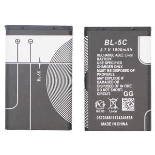 แบตเตอรี่ แบตอเนกประสงค์ รุ่น BL-5C ความจุ 800mAh
