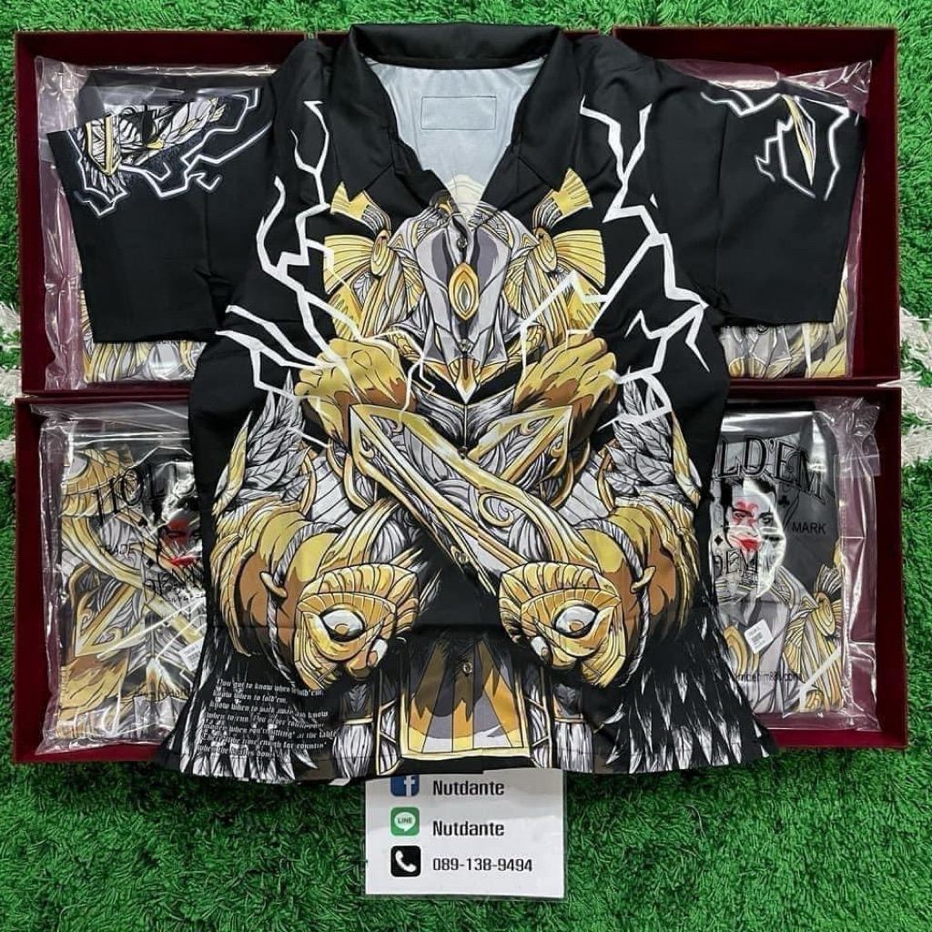 🔥Holdem แท้100%🔥 เชิ้ตเทพราห์💛💛💛