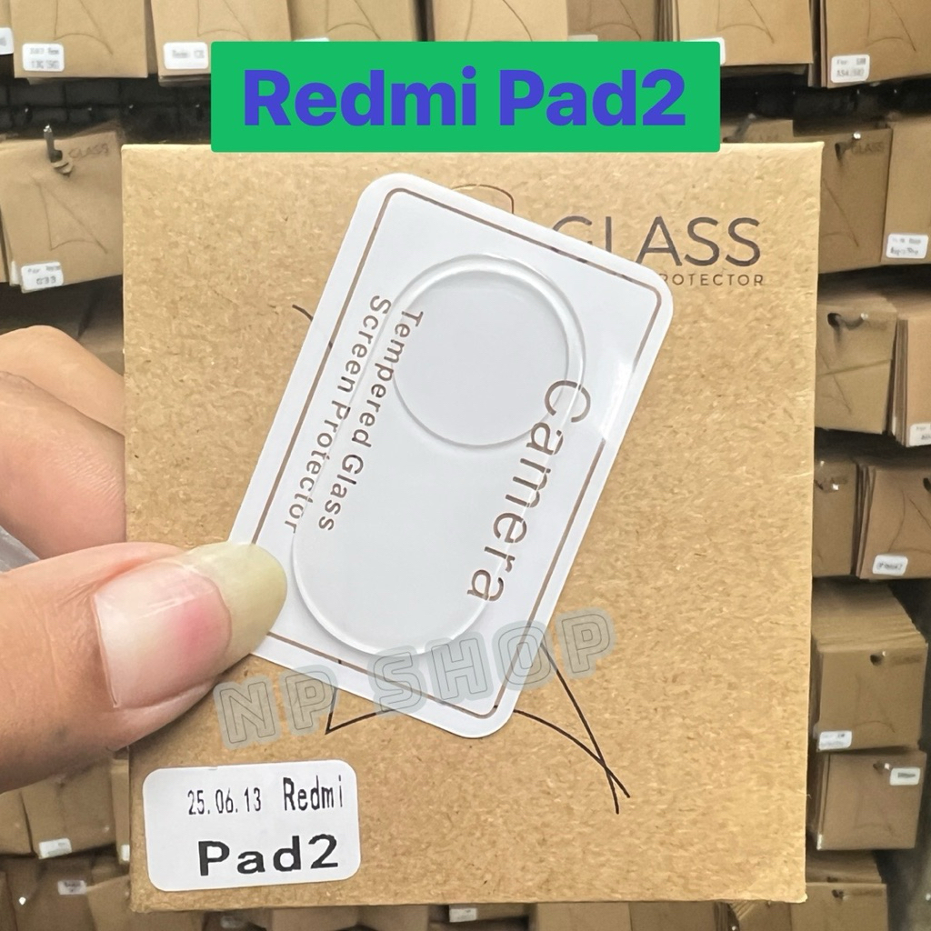 ฟิล์มกระจกครอบเลนส์ Redmi Pad2 ตรงรุ่น กันรอยขีดข่วนกันกระแทก พร้อมส่งในไทย