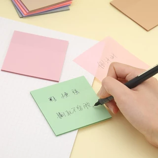 (มีสีให้เลือกเยอะมาก!!) กระดาษโน้ตใส กระดาษโน้ตใสมีกาว โน้ตแบบใส มีหลายสีและขนาด ใช้งานสะดวก llร้านคนไทย ส่งจากไทยll