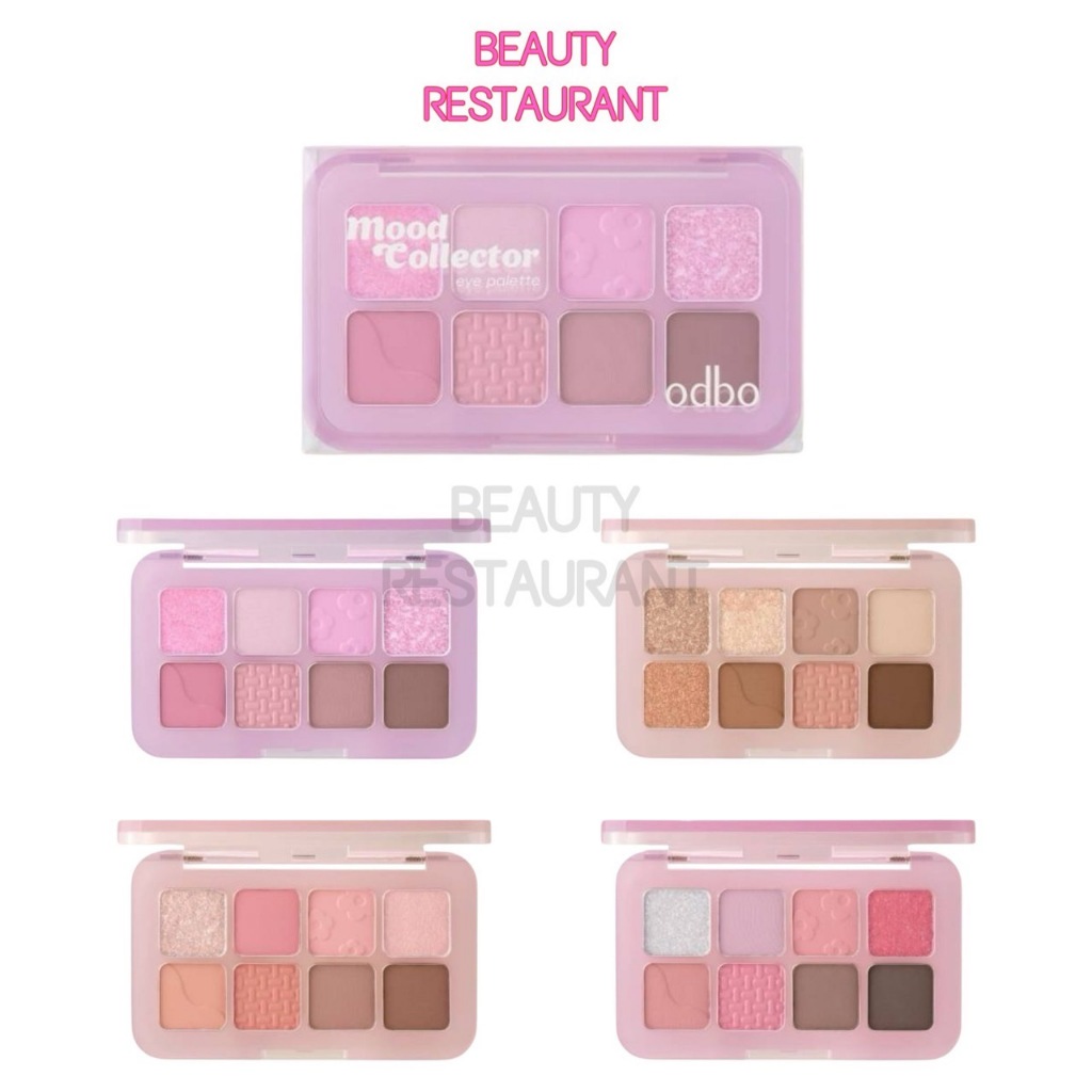OD2030 พาเลท อายแชโดว์ โอดีบีโอ ODBO MOOD COLLECTOR EYE PALETTE