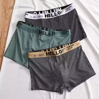 MW191 ชุดชั้นในผู้ชาย กางเกงในผู้ชายขาสั้น Men Underwear Boxer เนื้อผ้านิ่ม สวมใส่สบาย ระบายอากาศได้ดี Size L-4XL