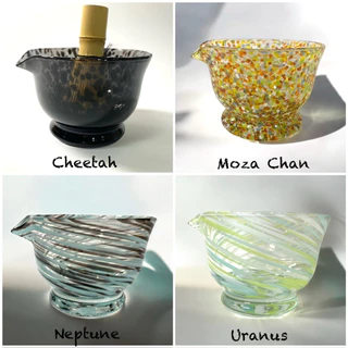 ถ้วยชงมัทฉะญี่ปุ่น handmade glass matcha bowl มีหลายแบบให้เลือก - Fray chawan