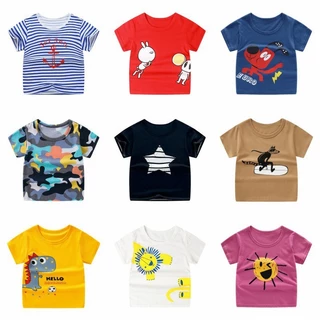 ถูกที่สุด ชุด 3-5 ชิ้น CICI แขนสั้นคุณภาพสูง ชุด(1-6 ปี）kids เสื้อผ้าเด็ก เสื้อผ้าเด็กชาย