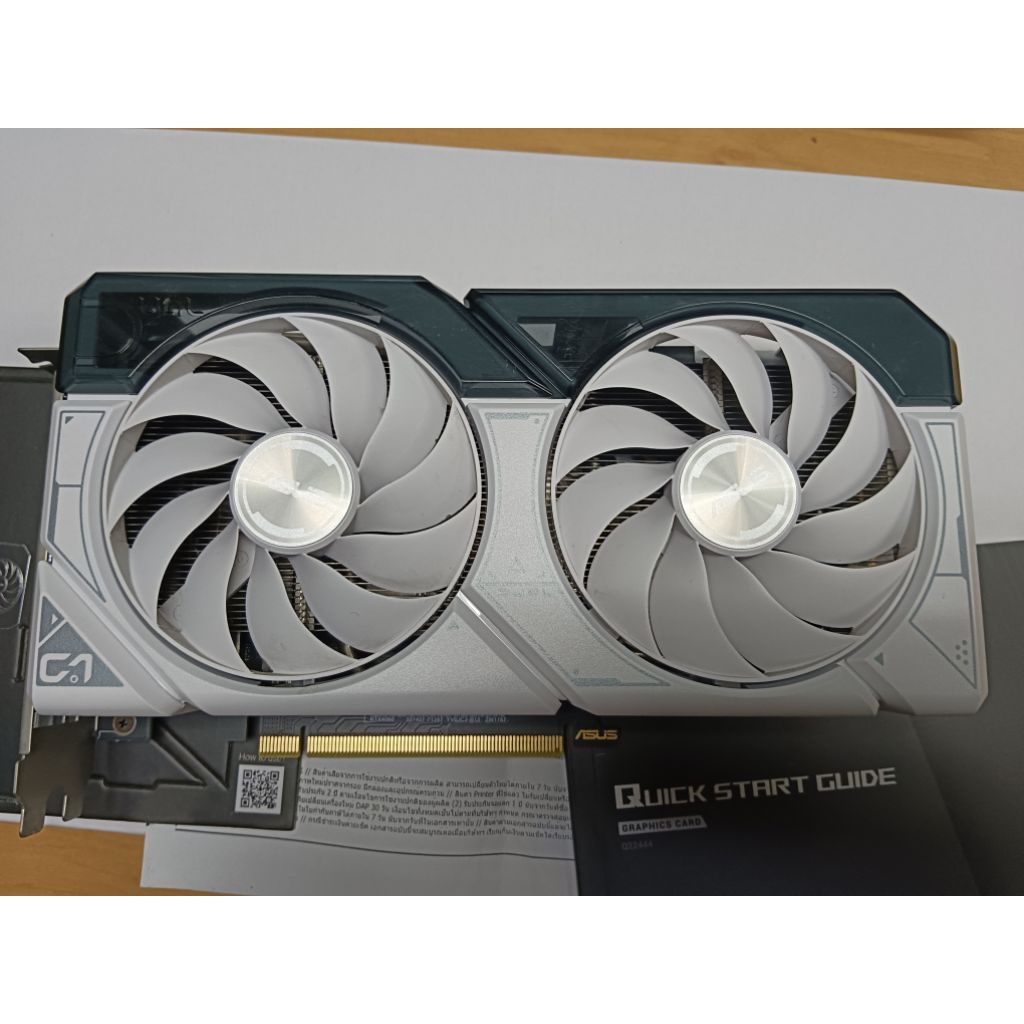 Asus Rtx 4060 dual oc 8g white