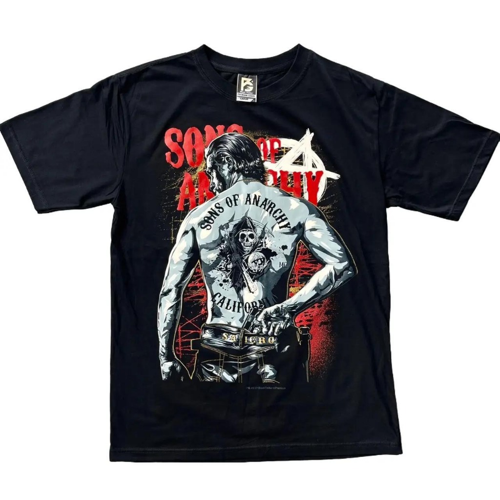 เสื้อยืดซันออฟ(ป้ายPG)รหัสPG40 เนื้อผ้าCotton 100 Man ผู้ชาย Clothing