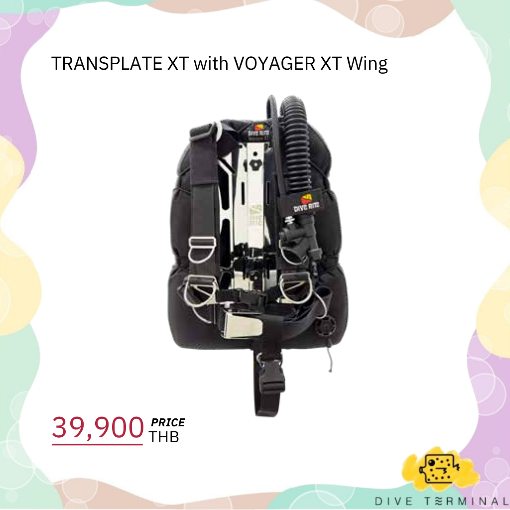 Dive Rite TransPlate Harness with Voyager XT Wing 35LB
