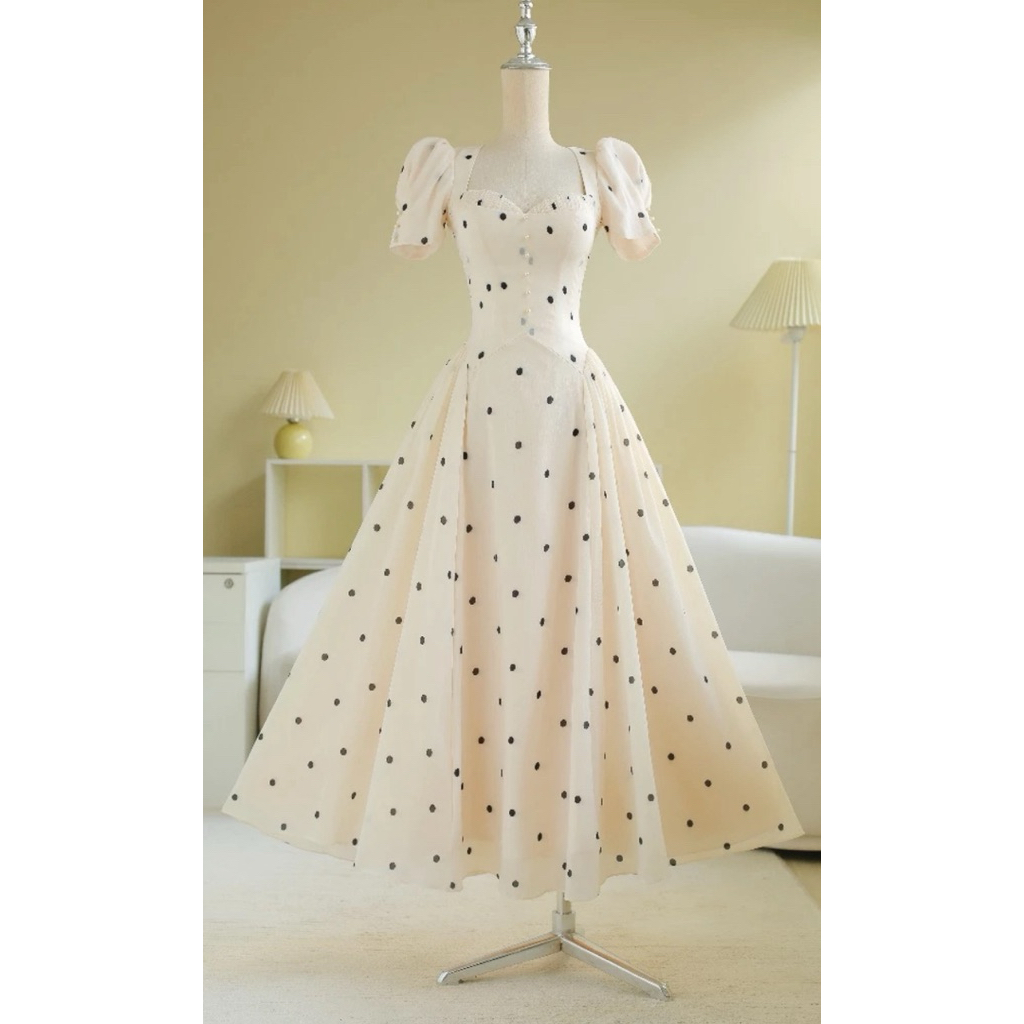 🎀Brand : sovintage claudi dress 🎀(สินค้าพรีออเดอร์)