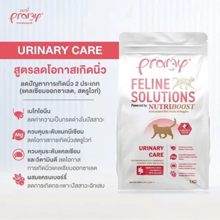[สูตรเฉพาะทาง] Pramy Feline Solutions อาหารแมวสูตรเฉพาะทาง พัฒนาโดยสัตวแพทย์ ขนาด 1 kg