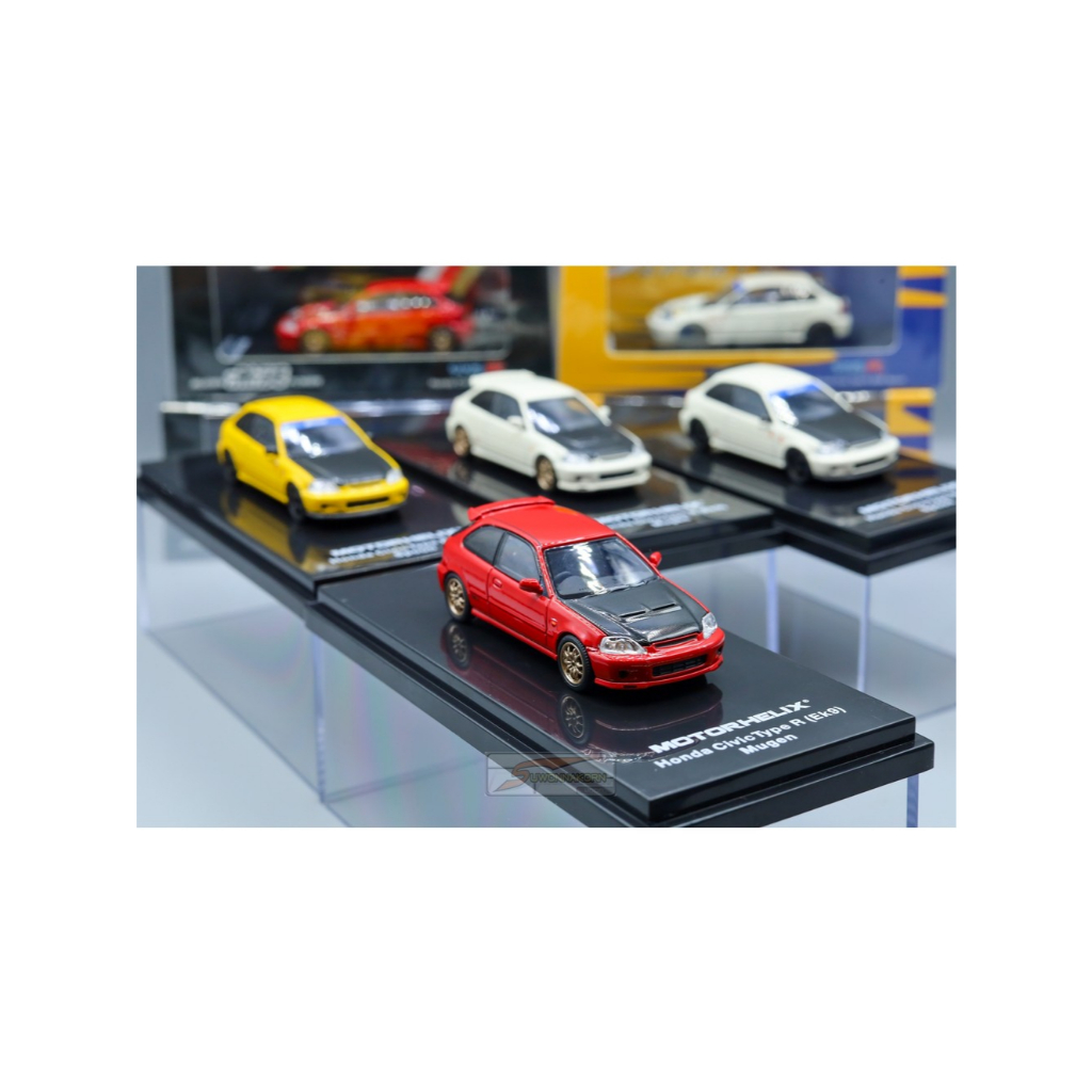 MOTOR HELIX   1/64 Honda Civic Type R (EK9) Mugen Milano Red