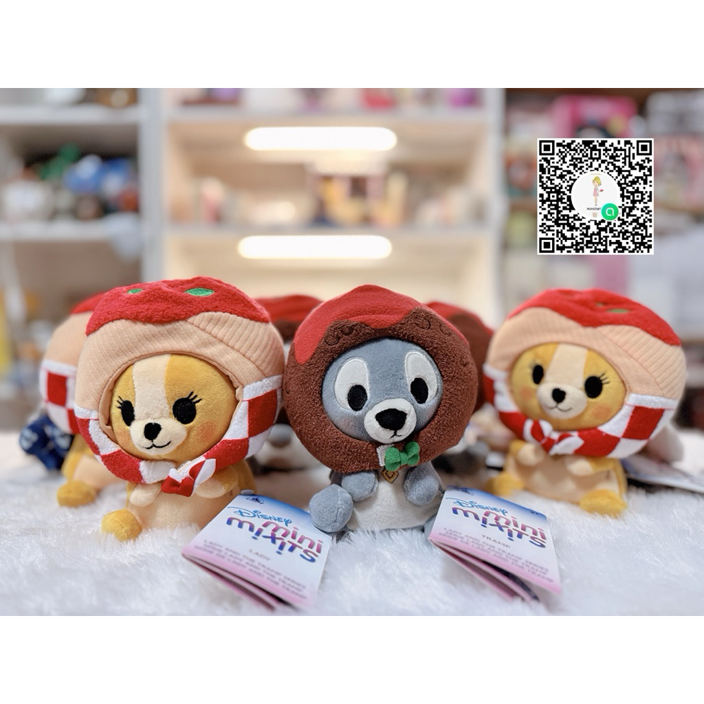 ❤️พร้อมส่งที่ไทย❤️ Lady and the Tramp Disney Mini Mix-Its Plush, Lady and the Tramp 70th
