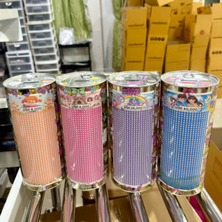 กระปุกออมสินปี๊บ กระบอกยาว 23 cm (รุ่นฝาดึง) พร้อมตารางออมสต…