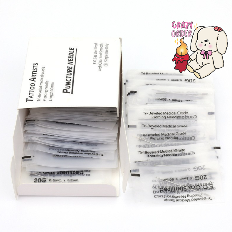 🩸 พร้อมส่งจาก กทม.- มีบริการส่งด่วน 🩸 เข็มเจาะร่างกาย ✅ Medical Grade