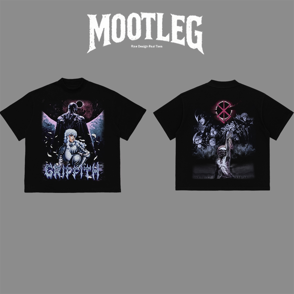 Mootleg | Berserk Griffith | Semi-Oversized | 100% Cotton
