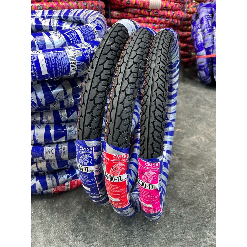 ยางนอก CAMEL แม็กซิ่ง CM58 ขอบ17 แก้มเตี้ยหนึบทนทานต่อการใช้งานยางจักรยานยนต์ - รูปที่ 7