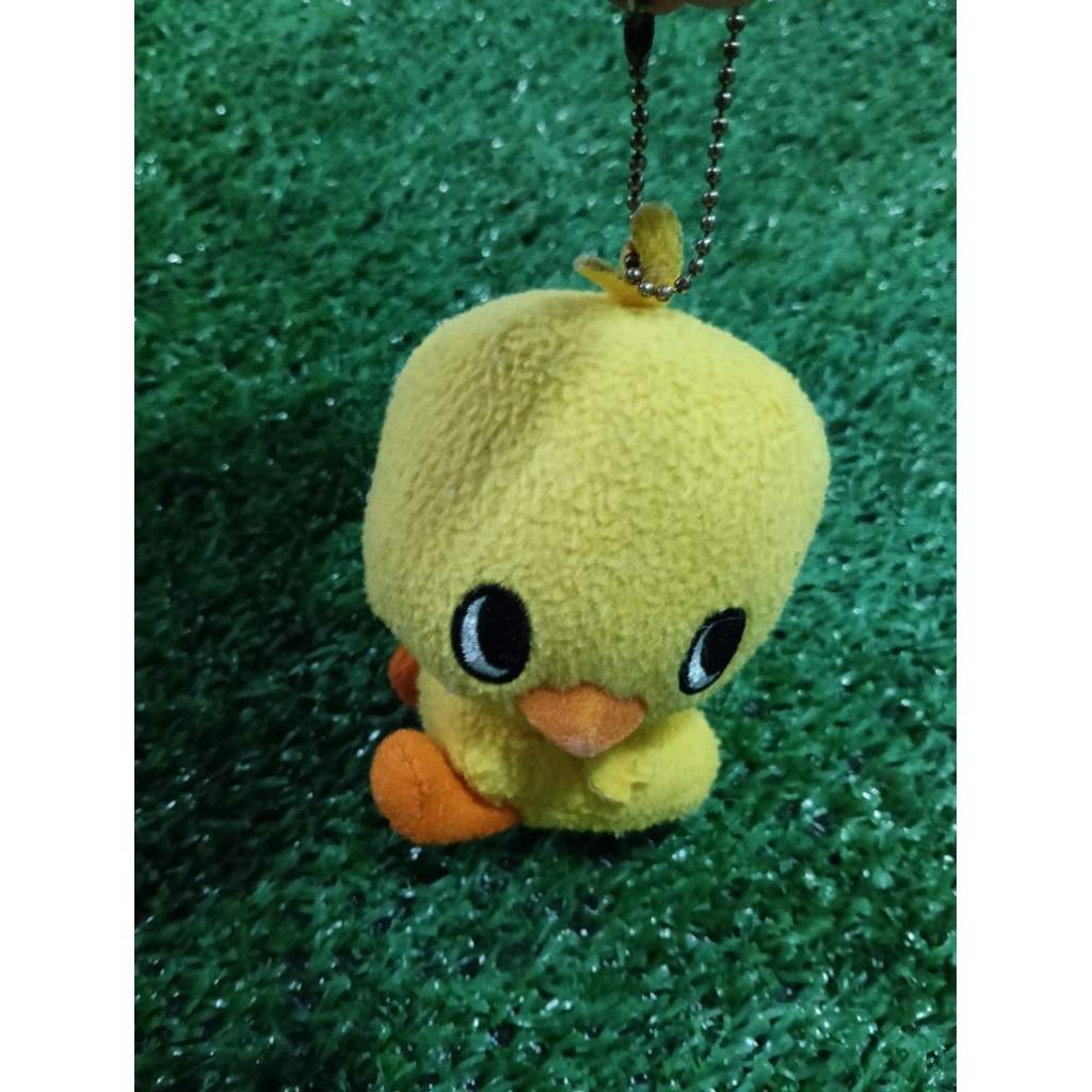 พวงกุญแจ ตุ๊กตาไก่เหลือง Chicken Ramen HIYOKO-CHAN 