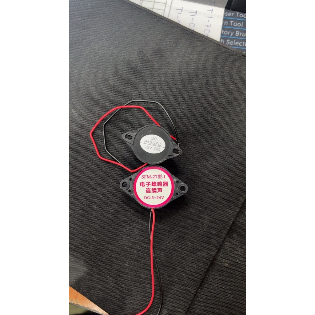 SOUND BUZZER บัสเซอร์สัญญาณเสียงเตือน (คล้ายรุ่น H-206-L แต่ขนาดใหญ่กว่า) - รูปที่ 3