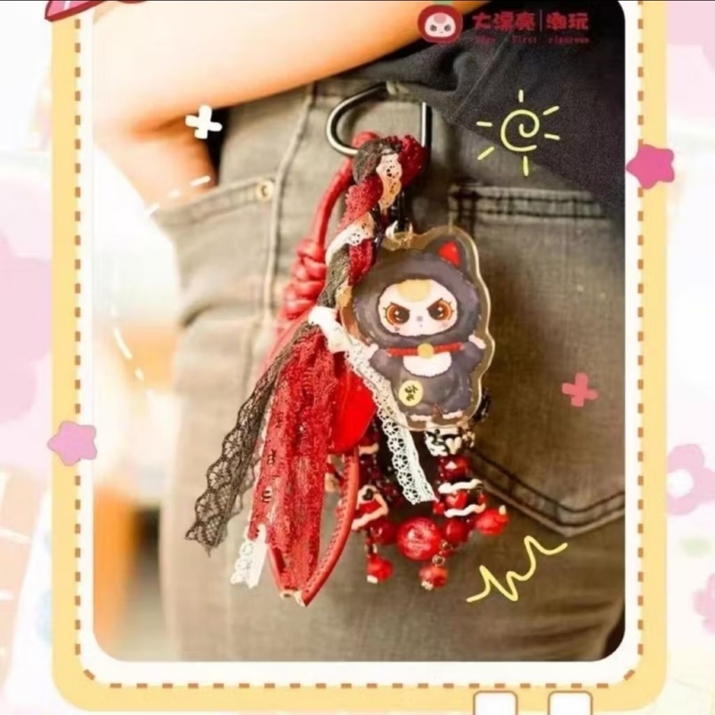 พร้อมส่ง Baby three DIY Time Pendant พวงกุญแจสายคล้องเบบี้ทรี ใช้Codeแฟชั่นลเเพิ่มได้ค่ะ