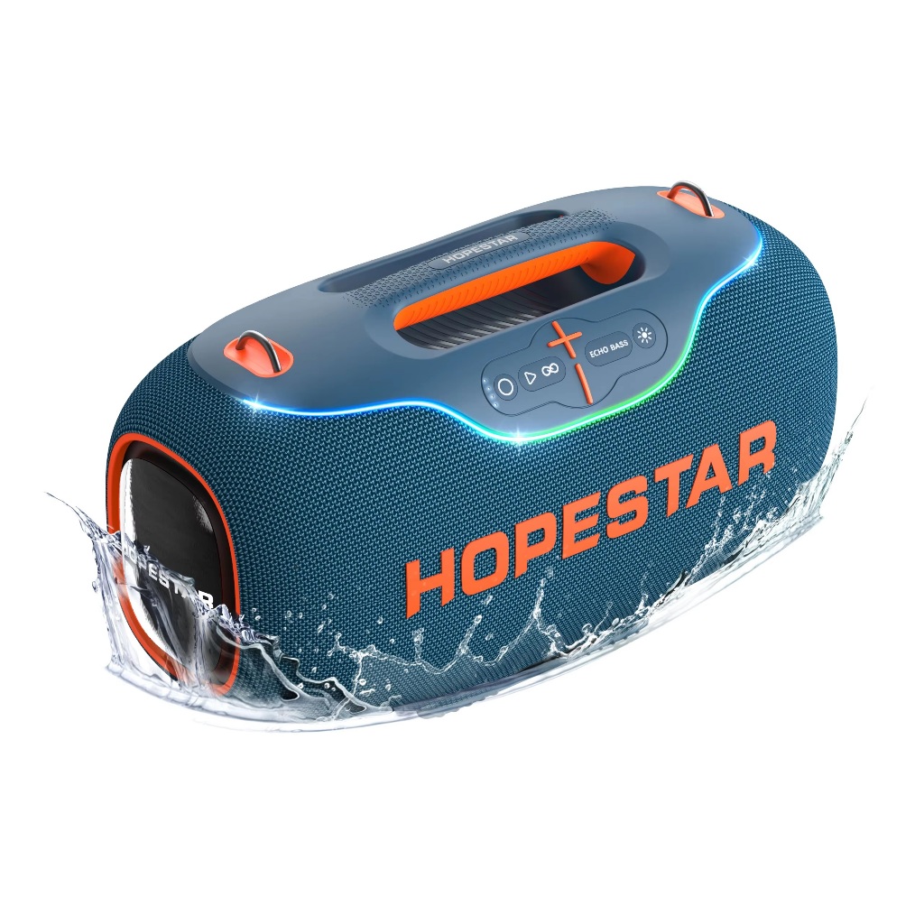HOPESTAR A80 ลำโพงบลูทูธ 350W |ไมค์ลอย 1ตัว | กันน้ำ IPX6 | ปรับเบส 3 โหมด ของแท้ประกันศูนย์ไทย 1ปี