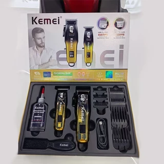 Kemei Km-8501 ปัตตะเลี่ยนตัดทรงผม ตัดผมเท่ แต่งลาย พร้อมหน้าจอLCD แสดงผล