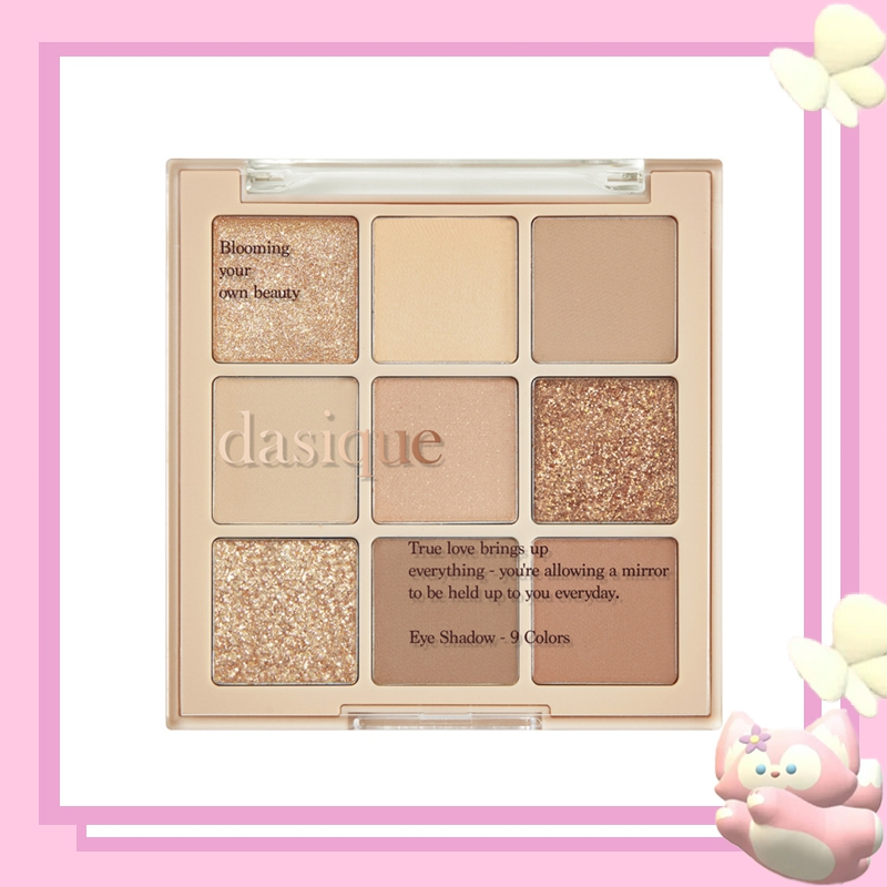 Dasique Shadow Palette #03พาเลทตา🍃9color eyeshadow palette
