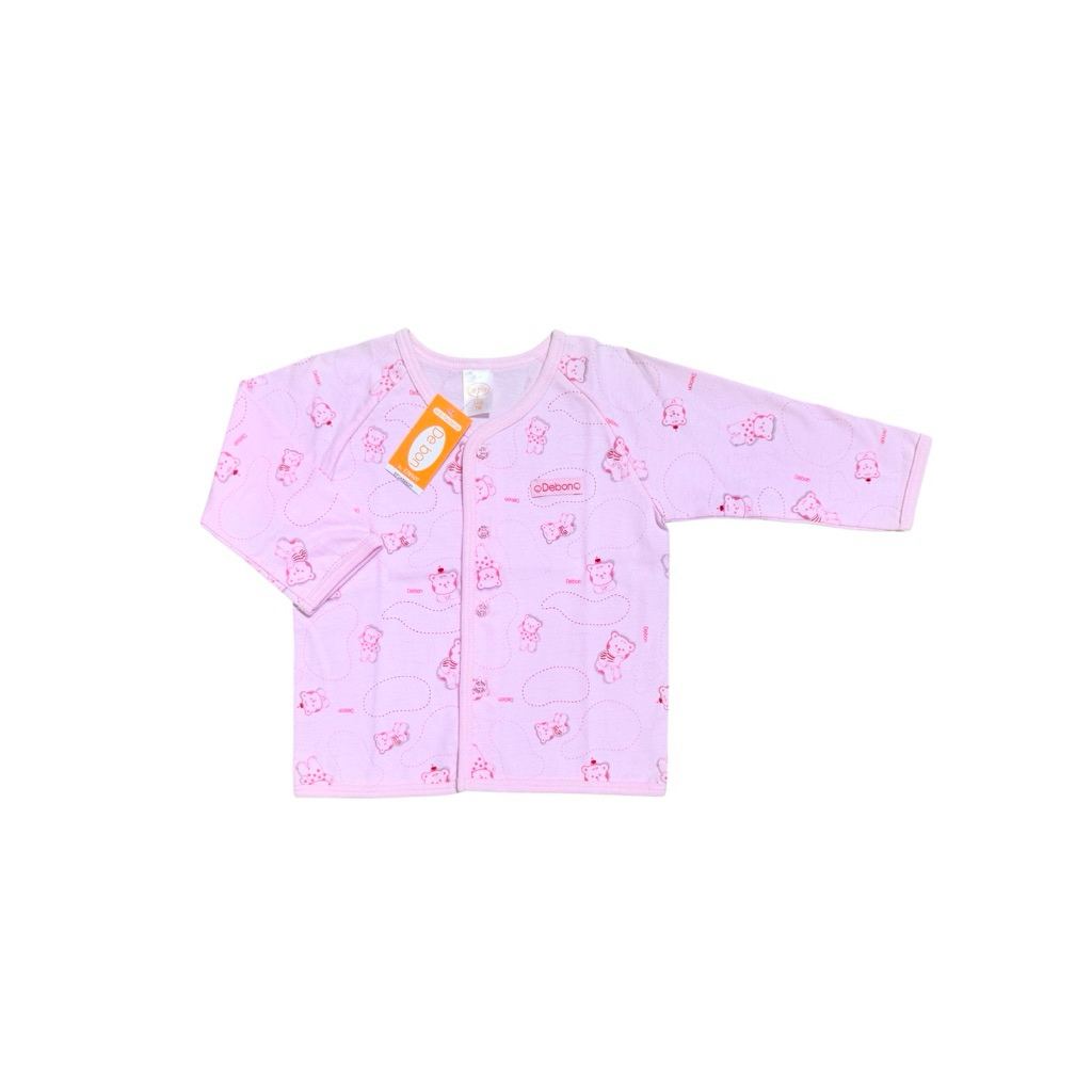 Debon Anti-Bacterial By Enfant เสื้อเด็กแขนยาว กระดุมหน้า สำหรับเด็กอายุ 3 เดือน ถึง 24เดือน
