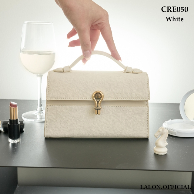CRE050 Off White กระเป๋าออกงาน
