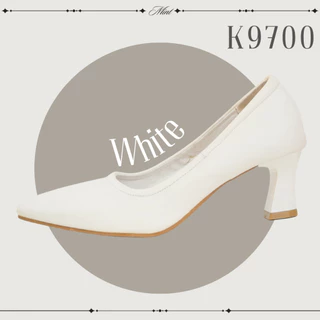 พร้อมส่ง K9700 รองเท้าเท้าคัทชู ส้นสูง2นิ้ว 35-44 ปลายแหลม แบรนด์ Kitepretty