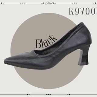 พร้อมส่ง K9700 รองเท้าเท้าคัทชู ส้นสูง2นิ้ว 35-44 ปลายแหลม แบรนด์ Kitepretty
