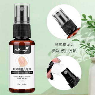 Monja Russian pretreatment fluid เป็นของเหลวช่วยในการเตรียมเล็บสำหรับการ น้ำยาสำหรับกำจัดหนังกำพร้า