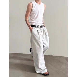 Super baggy trousers กางเกงขายาวทรงกระบอกใหญ่ A5