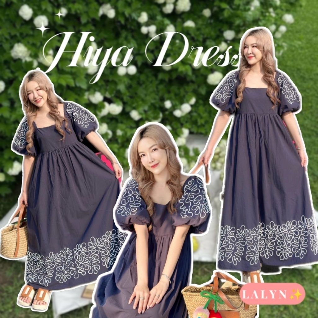 #พร้อมส่ง​ 🏷️ไฮยา​ เดรส​ (D45)​