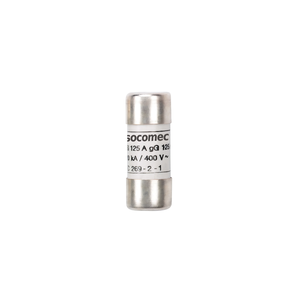 Socomec 60320050 50A F Cartridge Fuse, 22 x 58mm (In a Pack of 10)