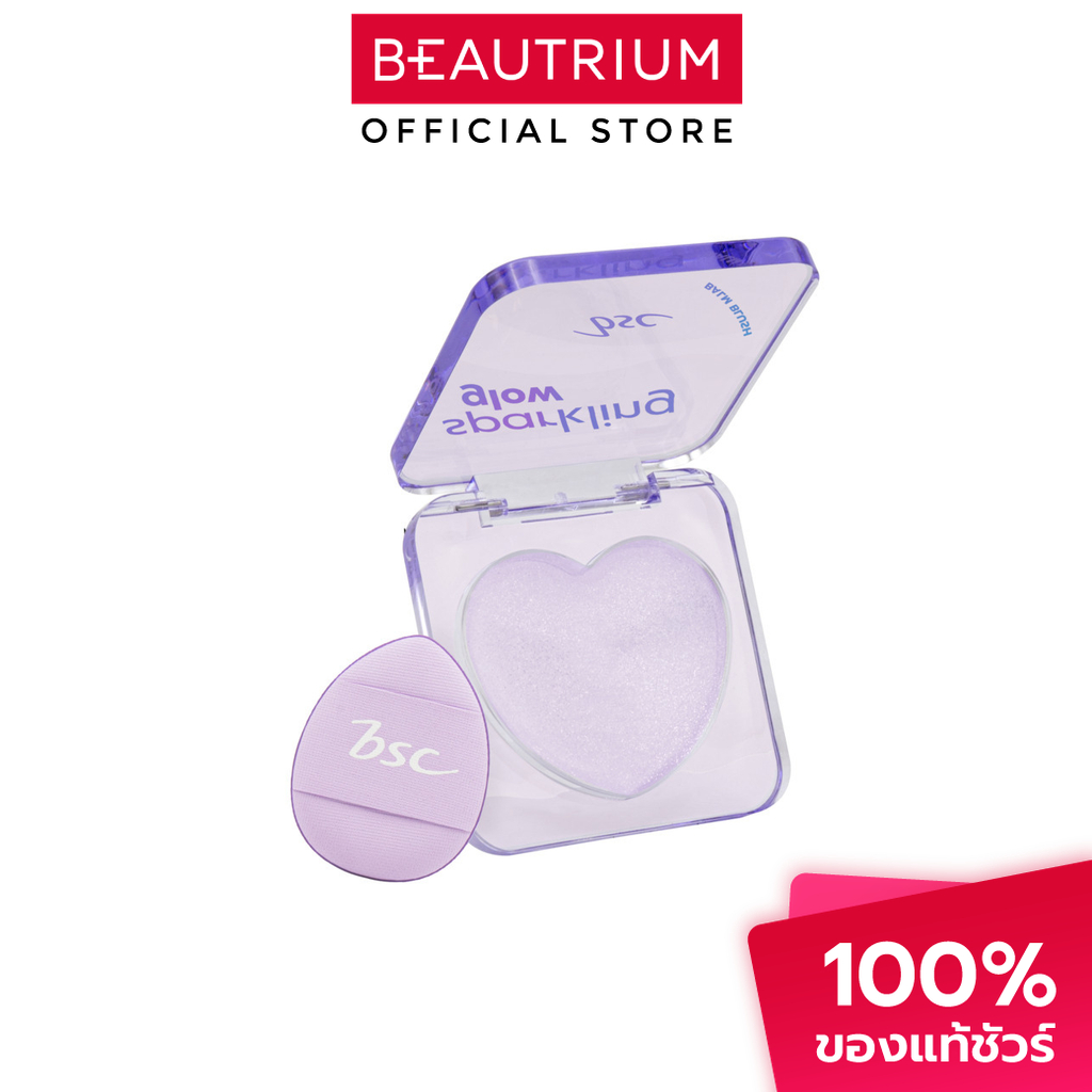 BSC Sparkling Glow Balm Blush บลัชออน 3.7g