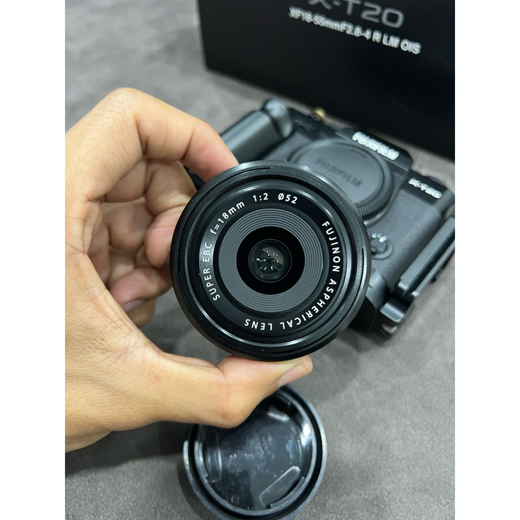 เลนส์ Fuji XF18mm f 2.0