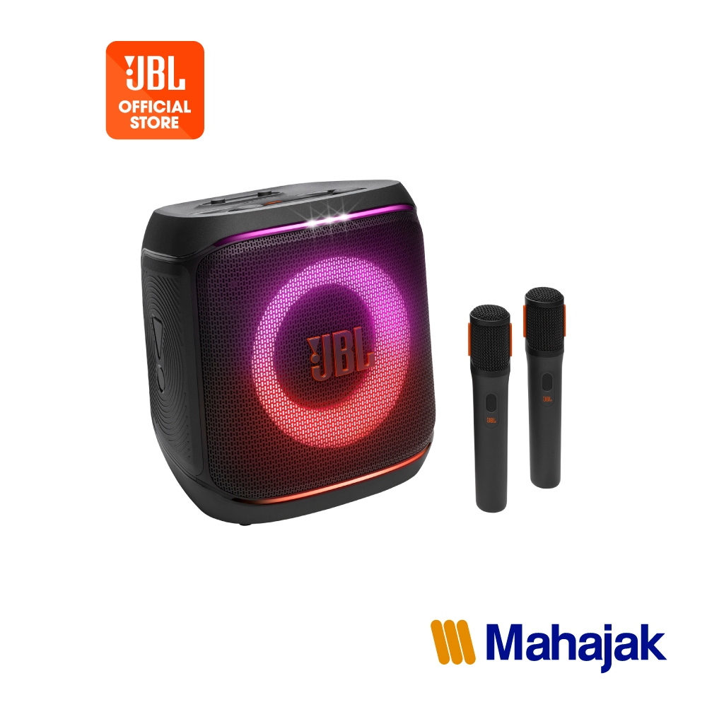 JBL Partybox Encore 2 ลำโพงปาตี้ พร้อมไมค์พกพาไร้สาย 2 ตัว กันน้ำกระเซ็นระดับ IPX4 ใช้งานได้นานสูงสุด 15 ชั่วโมง