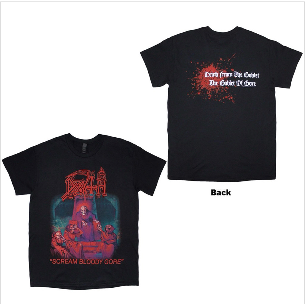 ⚠️เปิด PREORDER เสื้อวงดนตรี Death T-Shirt ลิขสิทธิ์ของแท้ UK 🇬🇧🤘🔥