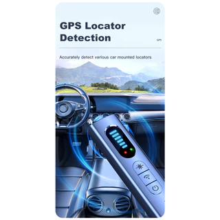 เครื่องตรวจจับกล้องที่ซ่อน Anti-Spy รถ GPS Tracker ฟังอุปกรณ์ Bug RF ไร้สายเครื่องสแกนสัญญาณทั้งหมด