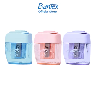 Bantex กบเหลาดินสอ กบเหลาสุ่มสี ใบมีดคม ขนาดพกพาสะดวก มินิมอล สำหรับการเรียนและสำนักงาน Sharpener