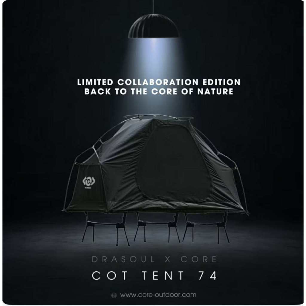 Drasoul x Core - Tent Cot 74