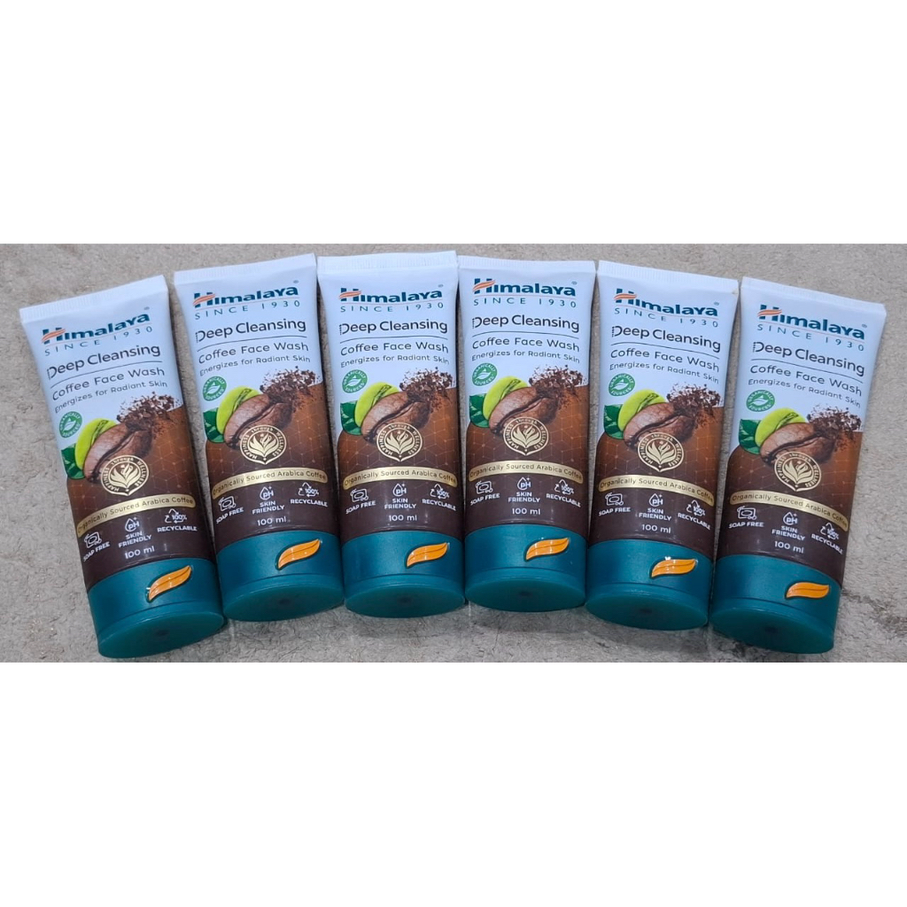Himalaya Deep Cleansing Coffee Face wash Energizes for Radiant skin