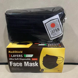 แมสเจแปน หน้ากากอนามัยญี่ปุ่น (1กล่อง50ชิ้น) แมสญี่ปุ่น Japan mask เนื้อผ้านุ่ม Face mask หนา2ชั้นรวมกรอง