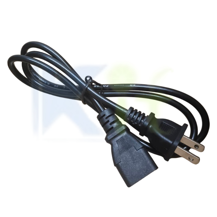 สายไฟ AC Power Cord 2 ขา หัวแบน รุ่น C13 สำหรับคอมพิวเตอร์/จอมอนิเตอร์/ปริ้นเตอร์ ของแท้100% จากDell